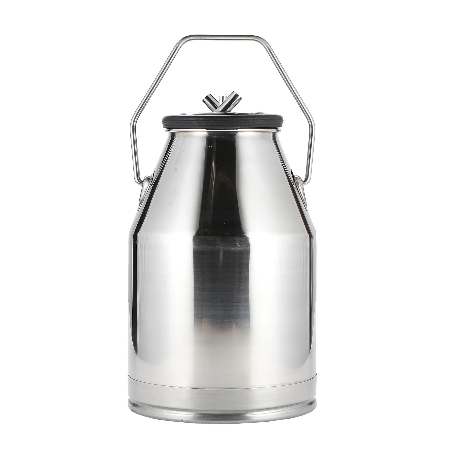 10~ 50L transportation and turnover milk barrel Wholesale price stainless steel milk storage tank with lid for sale