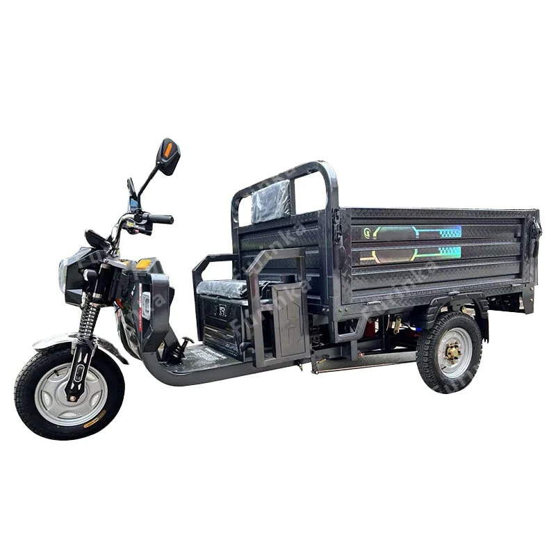 3 Wheel Cargo Tricycle Electric Tricycle Mini Dumper Electric Dump Truck