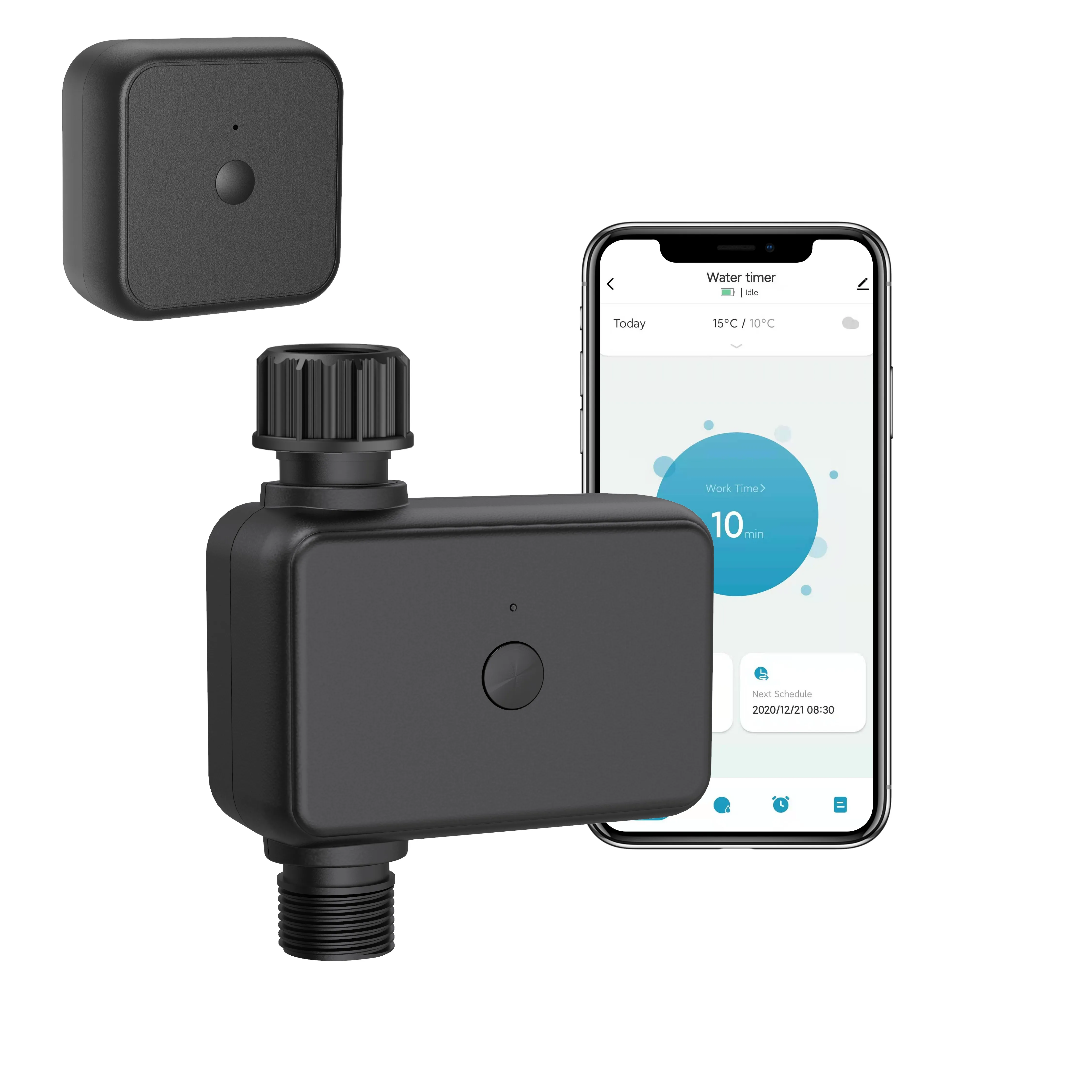 Smart Garden watering timer controller Tuya WiFi HUB Small Hose Valve sprinkler drip water irrigation timer