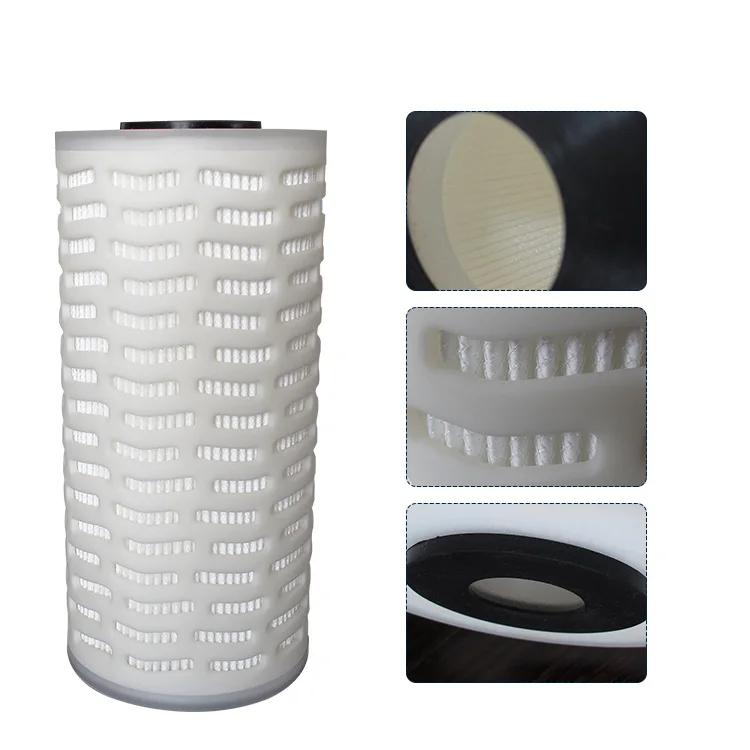 Darlly Mill Pleated 115mm PP Filter 10/20/30/40 Inch 10 Micron Water Cartridge for Pre-filtration