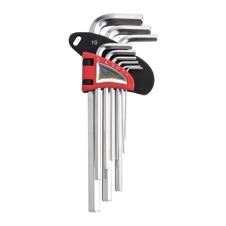 Unique Design Hot Sale 9pcs Hex Socket Allen Key Set