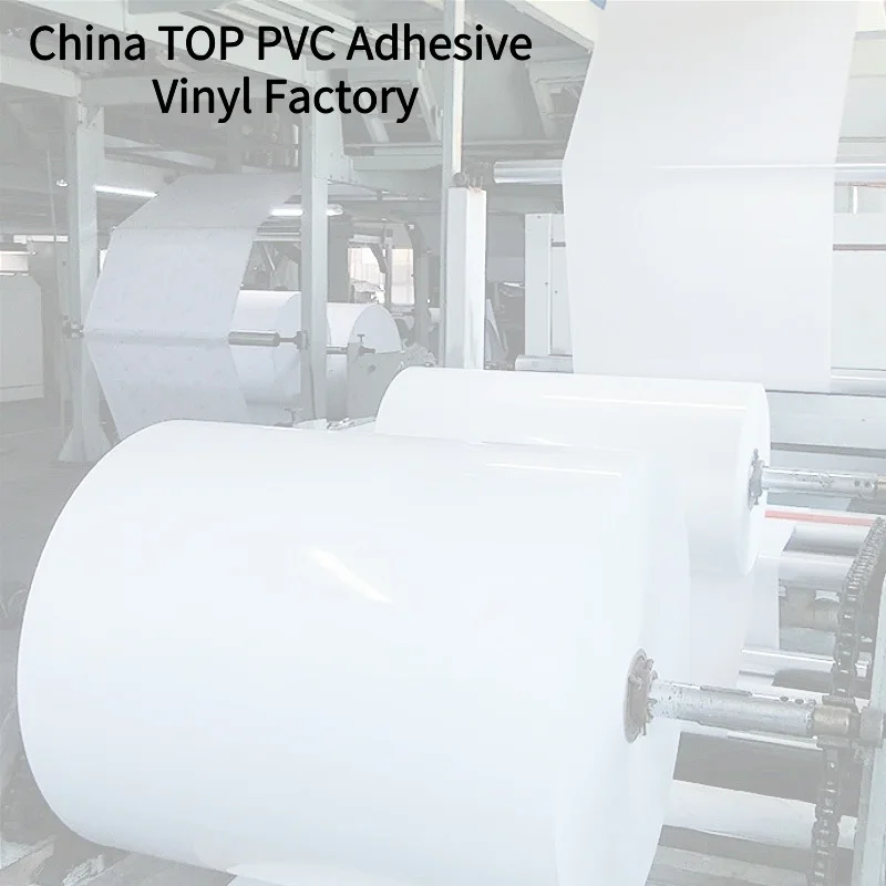 Wholesale Low Tack Viny Solvent Printing PVC Vinyl Glossy Matte White Adhesive Car Wrap Sticker Roll Self-Adhesive Vinyl Posters