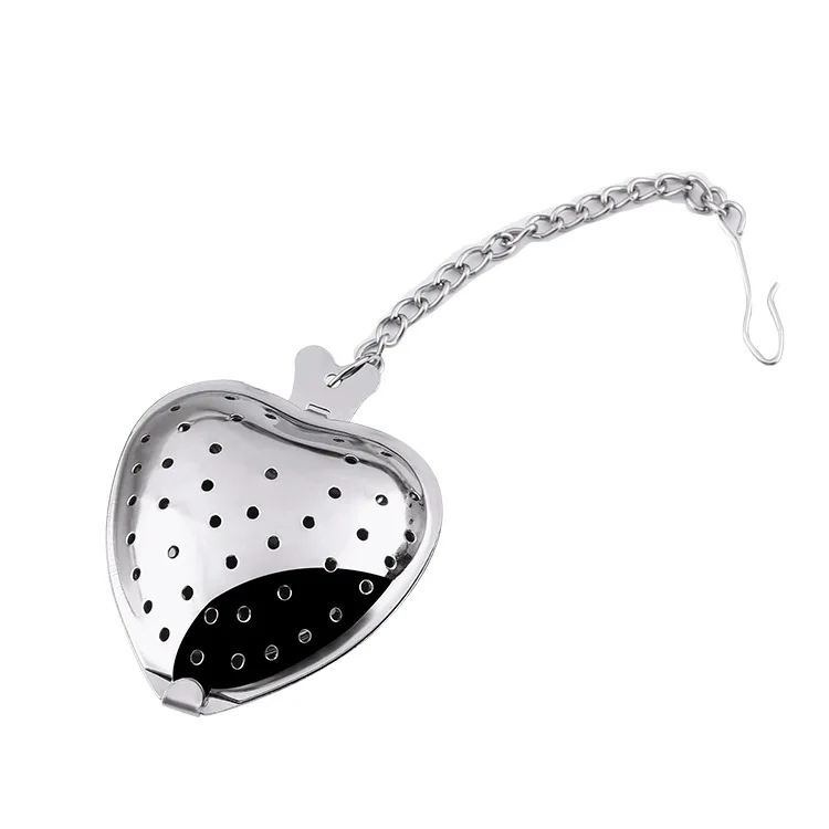 Tea Accessories Reusable Stainless Steel Tea Strainer Filter Loose Leaf Heart Tea Infuser