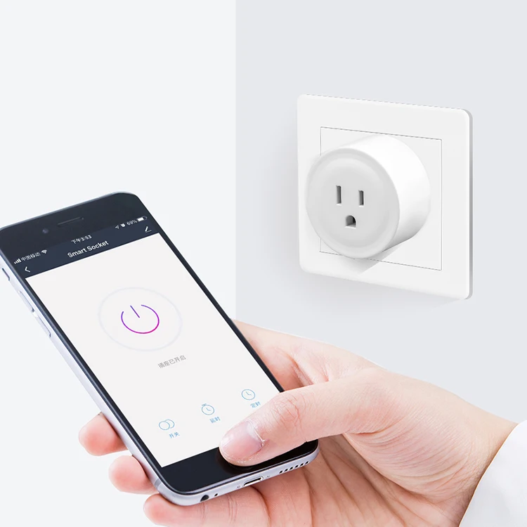 
Alexa Wall Us Dual Timer Power Switch Outlet Adapter Universal New Controlled Light Socket Home Wifi Smart Plug Android/ios 10A Alexa Controlled Light Socket Home Wall Us Dual Timer Power Switch Outlet Adapter Universal New Automatic Wifi Smart Plug