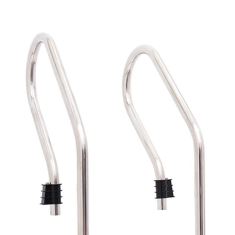 Swimming Pool Devices Pool Ladder Manufacturer 3 Steps With Rubber For Anti Slip High Level Quality With Reasonable Price