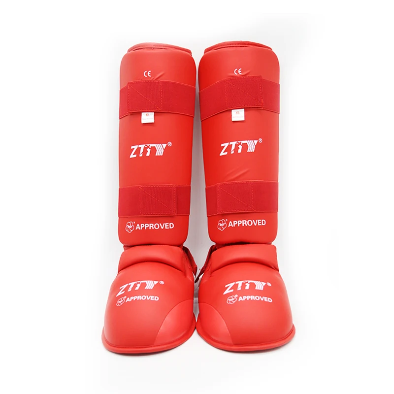 Custom Logo Muay Thai  Karate  Leg Support Shin Pads Adults Kids Shin Guards Comfortable