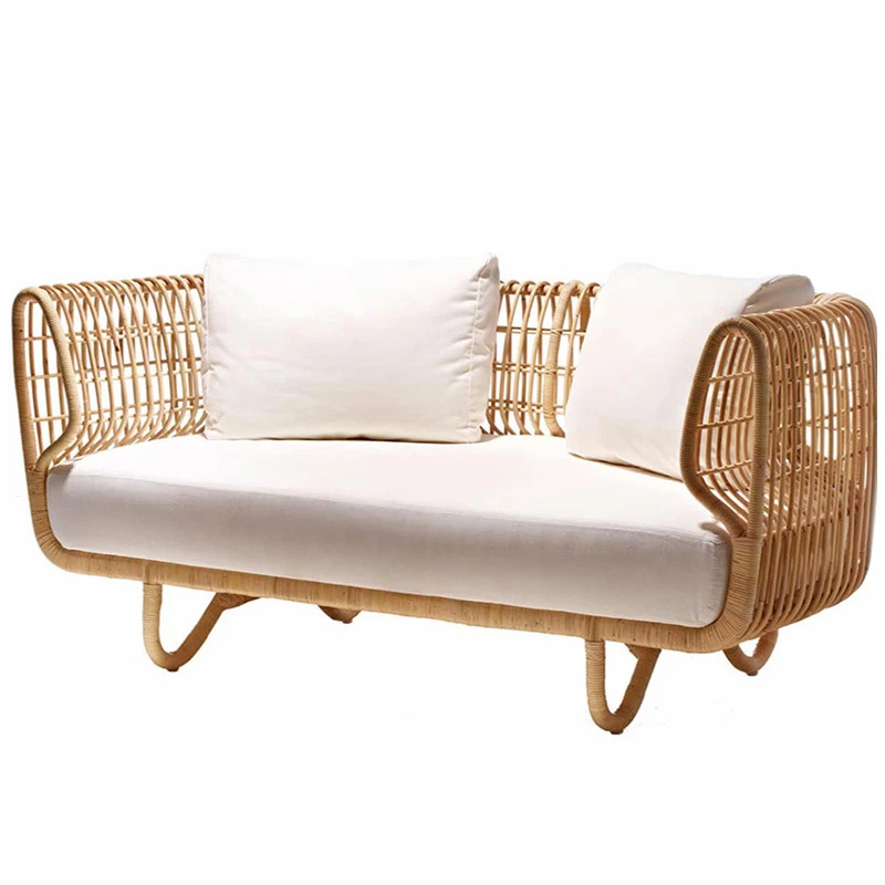 Couture Jardin Curl Rattan Sofa Sets Outdoor Garden Sofa Leisure Chair Garden Furniture Sets