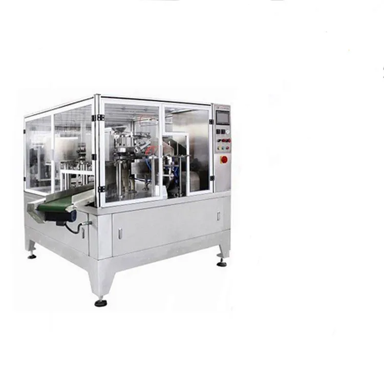 Автоматическая Роторная doypack мешок упаковочная машина для приготовления пасты