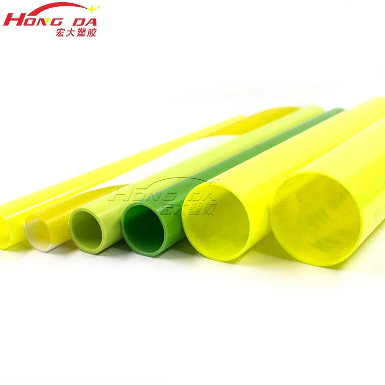 wholesale customized colorful plastic round ABS PP tubes PVC toy tubes pp pe pc round pipes for building