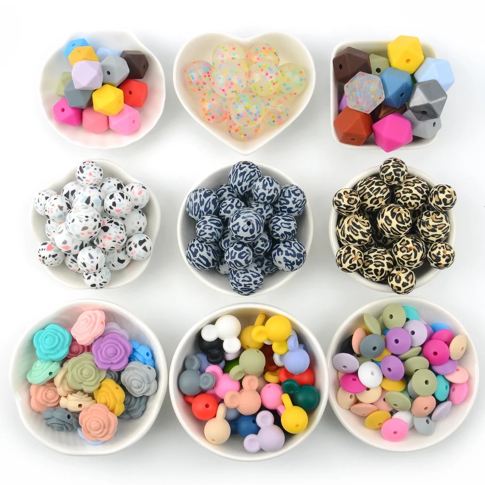 Silicone beads (8)