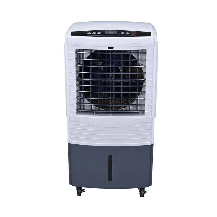 Electric 150W Water Air Cooler 3500m3/H 50Hz/60Hz with Remote Control for Household Outdoor Garage RV Hotel Applications