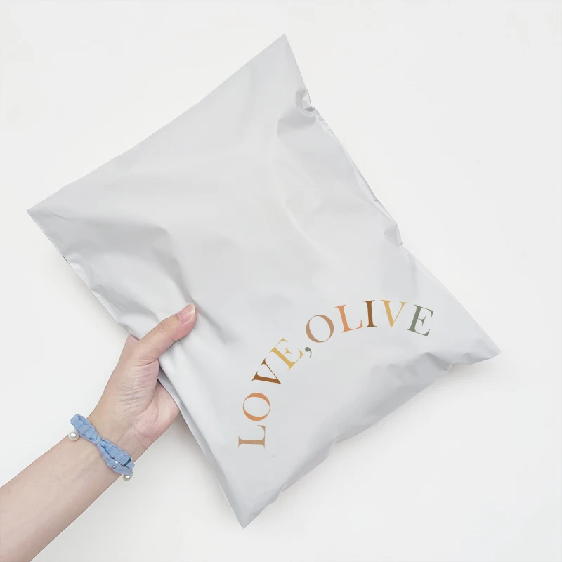 Custom Design Logo Colored Printed 10X13 Pineapple Flamingo Compostable Biodegradable Poly Mailers Shipping Envelopes Bags