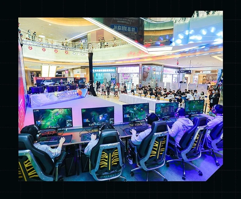 WSH7799 New model 2024 chair for gaming gamer seating Recliner armrest computer office gaming racing chairs