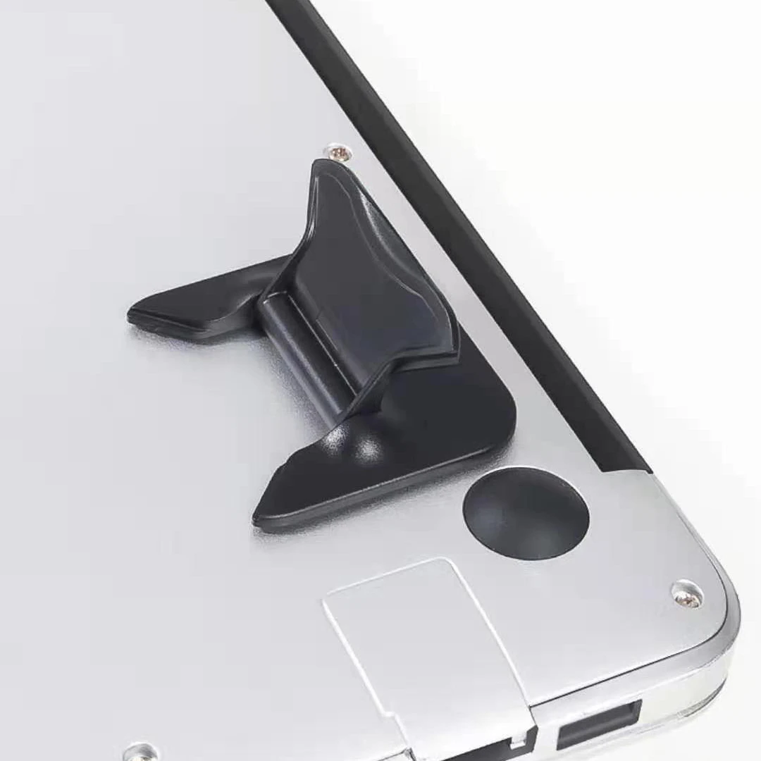 Hot sale Ergonomic plastic mini invisible promotion gift custom logo laptop heat dissipation stand