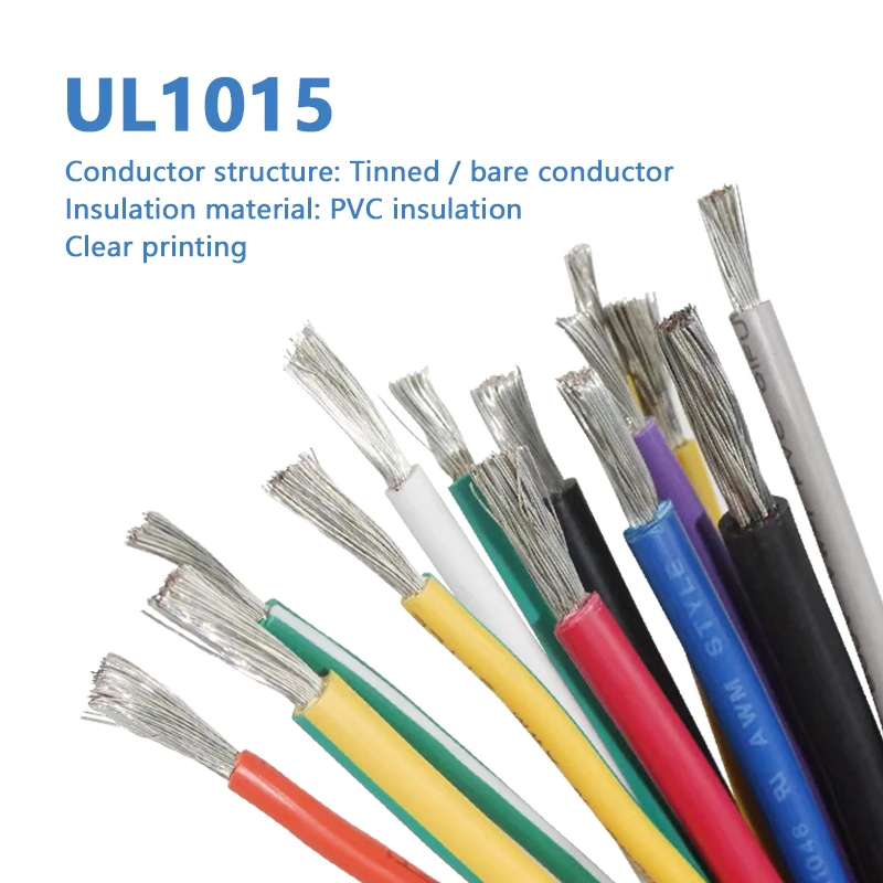 3F pvc insulation awm  1015 600v electric flexible internal  connect electrical wiring electrical  connecting wires prices