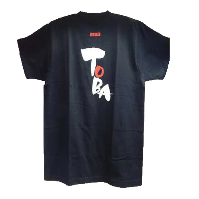 Japanese toba safe and secure quality black summer t-shirt women cotton
