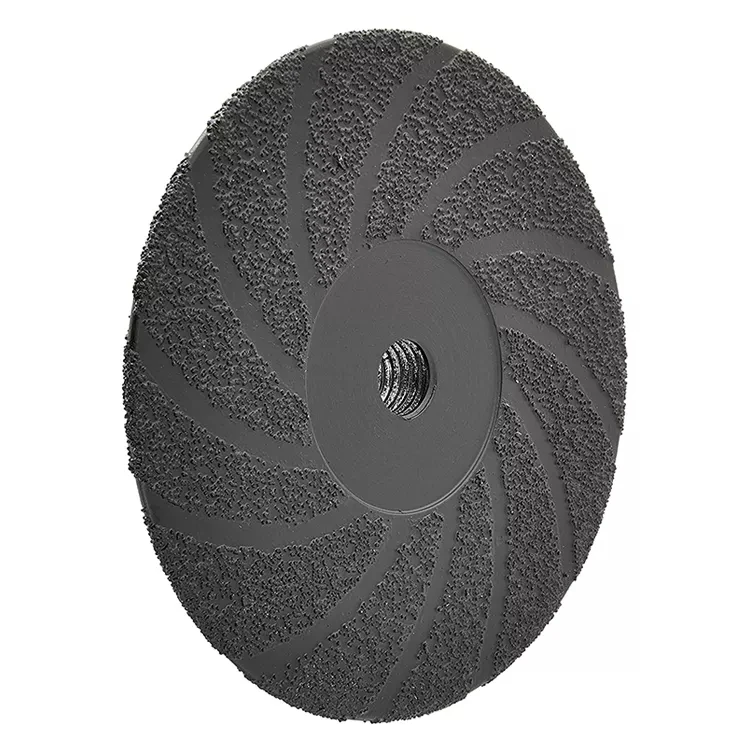 Vacuum Brazed Diamond Grinding Cup Wheel for Surface Grinding and Edge Chamfering