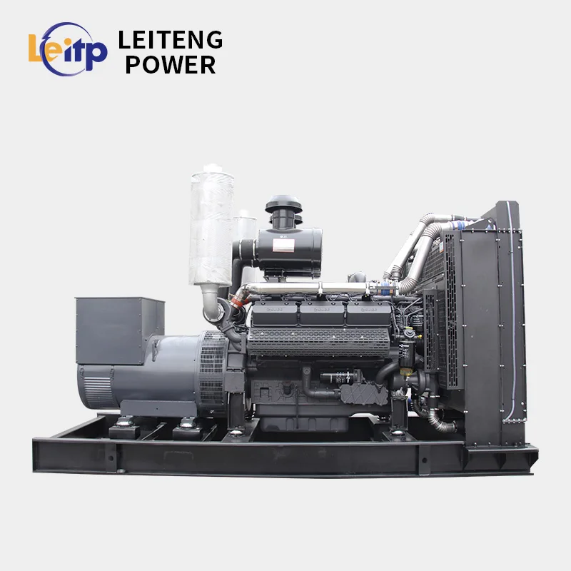 Good price 500KW diesel generator set 220v 50hz  625kva open type generators with SDEC diesel engine for sale
