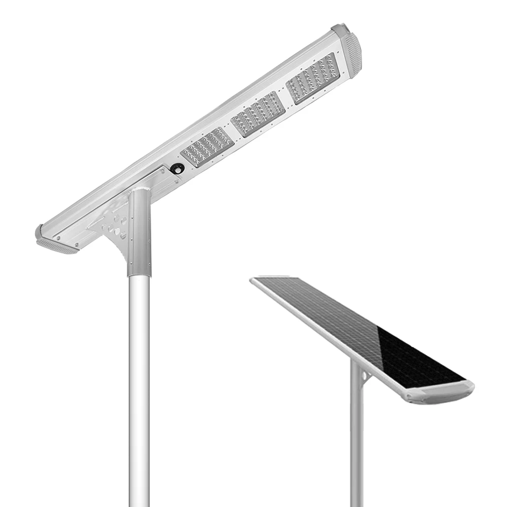 Новое поколение микроволновый датчик wifi светодиодный солнечный уличный свет 60 Вт