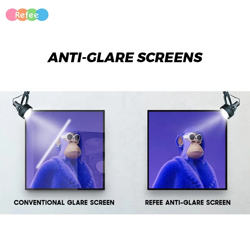 Квадратный дисплей 22 дюйма 32 NFT художественная цифровая фоторамка жетон картина wifi