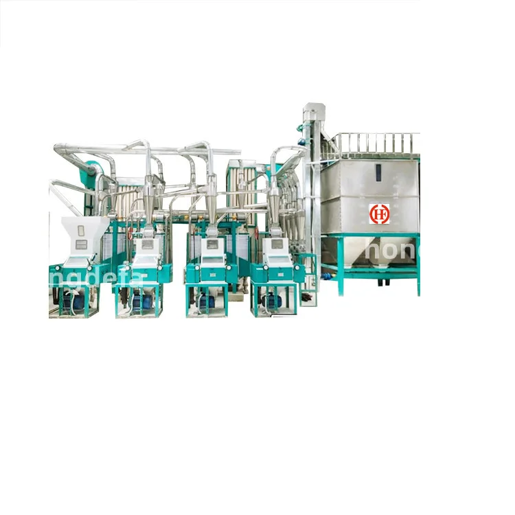 Hongdefa 30t/h maize flour mill