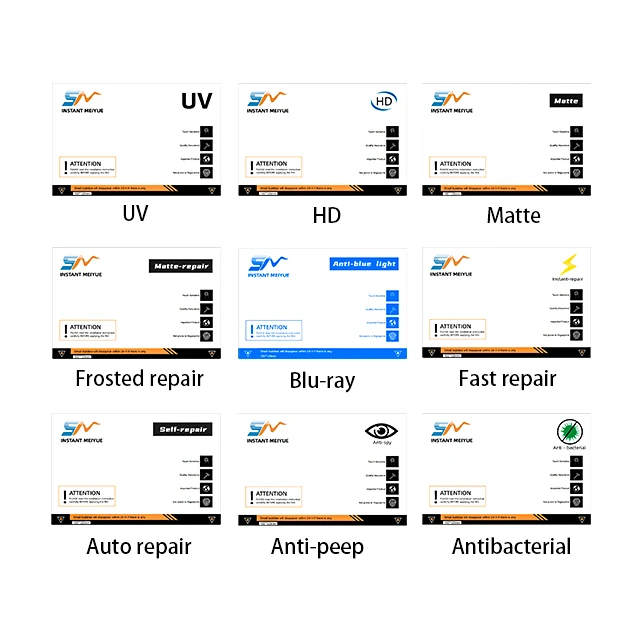Anti Water Hydrogel Film Screen Protector for Cutting Machine Plotter Ultra Thin Matte Privacy Tpu Customized Mobile Phone SM