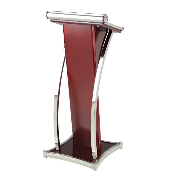 Wholesale hotel wooden rostrum lectern church pulpit podium