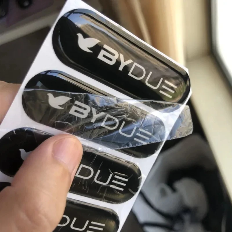 Custom 3d label printing epoxy domed resin sticker glossy adhesive label sticker