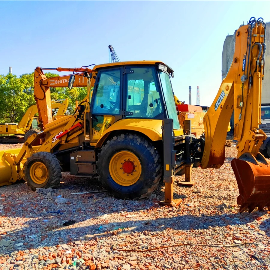  Used secondhand JCB3CX 4CX Hot Sale Mini Small Tractor with Front End Loader and Backhoe GOOD PRICE good