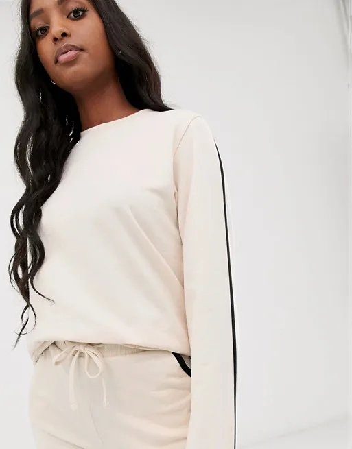 women Custom Logo  2pcs Set  plain  sport sportswear guangzhou  tricot  oem design  quality tracksuit