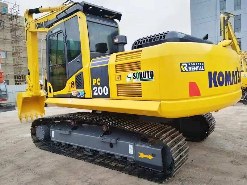 Low price 20 ton komatsu pc200-8 used excavadora komatsu PC200 PC300 PC360 PC400 used excavator komatsu PC200-8 used excavators
