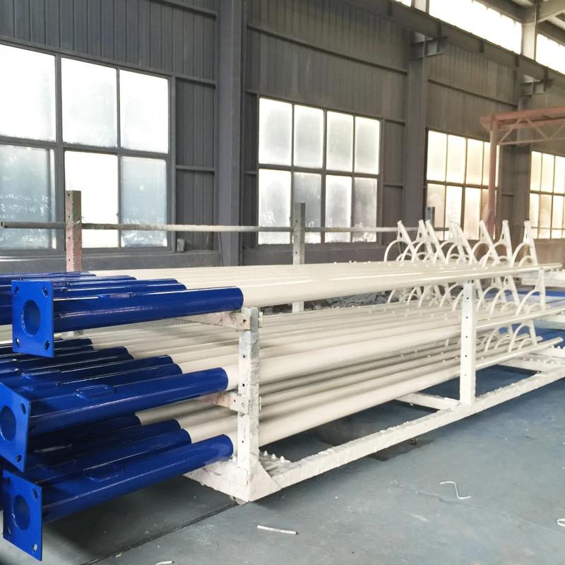 Уличный фонарь на солнечной батарее с ручками, 6 м