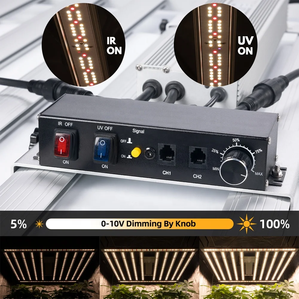 1000w led grow lights equal PPFD 2023 new commercial full spectrum detachable lm301h evo led grow light uv ir for indoor plants