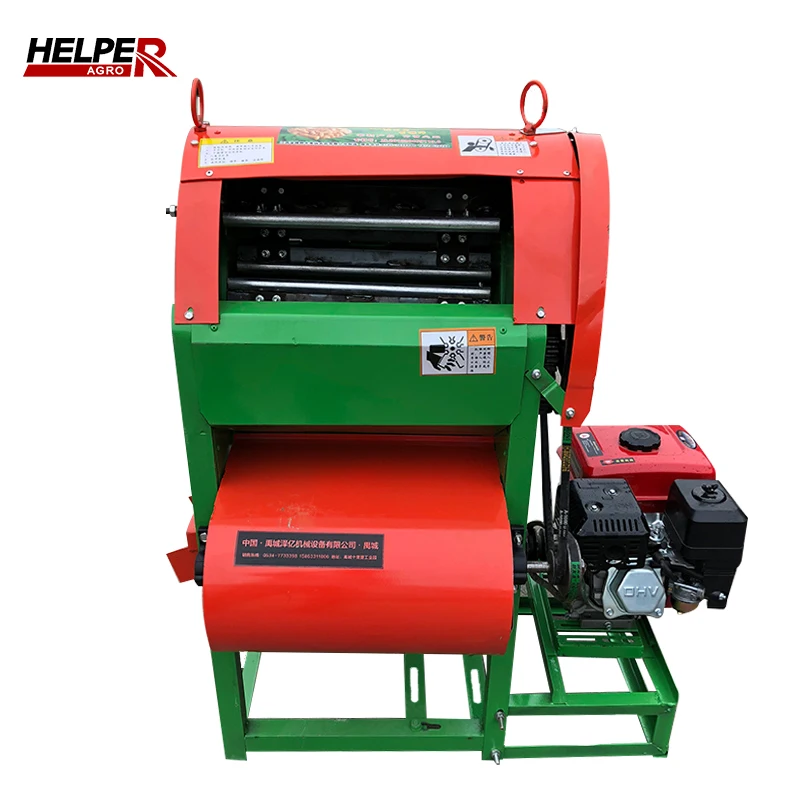 Small dry and wet peanut fruit picking machine