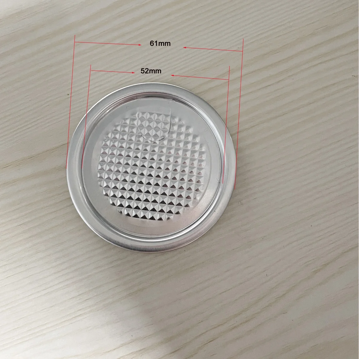 BPA Free Aluminium Can Lid 202 Easy Peel Open Seal 52mm Soda Can Lid