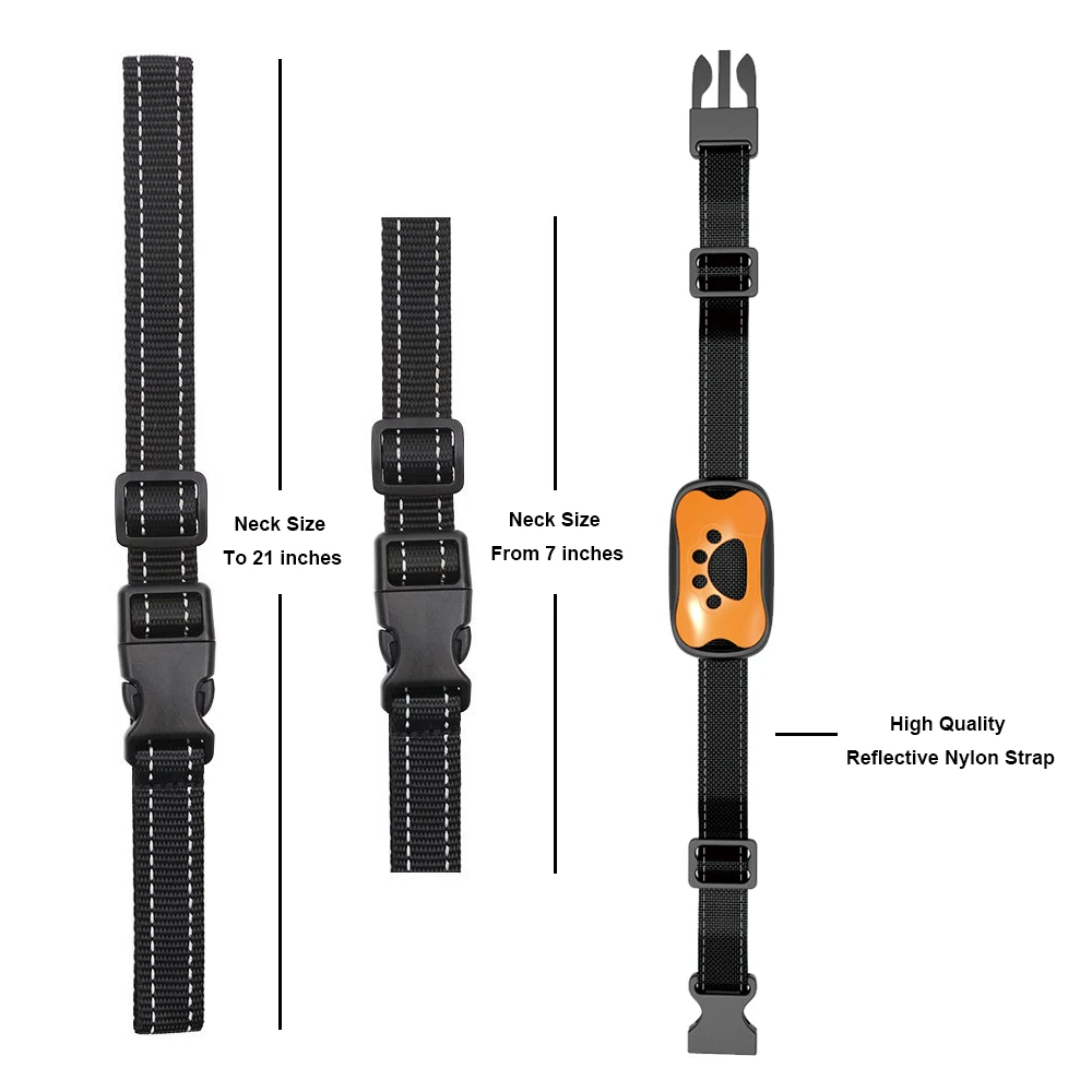 Hot Sale Humane Adjustable Vibration Anti Bark Training Collar No Shock for Dogs