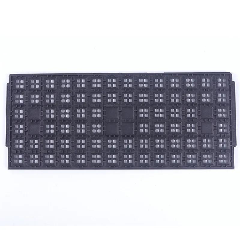 LQFP Series ESD High Temperature IC Chip Tray Electronic Component Tray