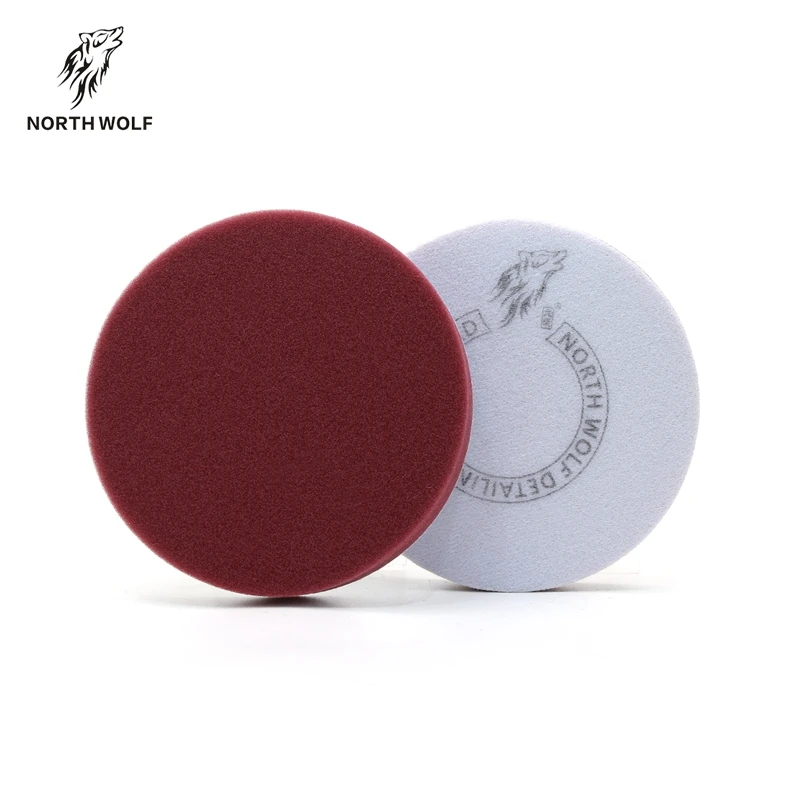 Foam Pad Flat Foam Buffing Pad North Wolf Car Detailing Foam Polishing Pad