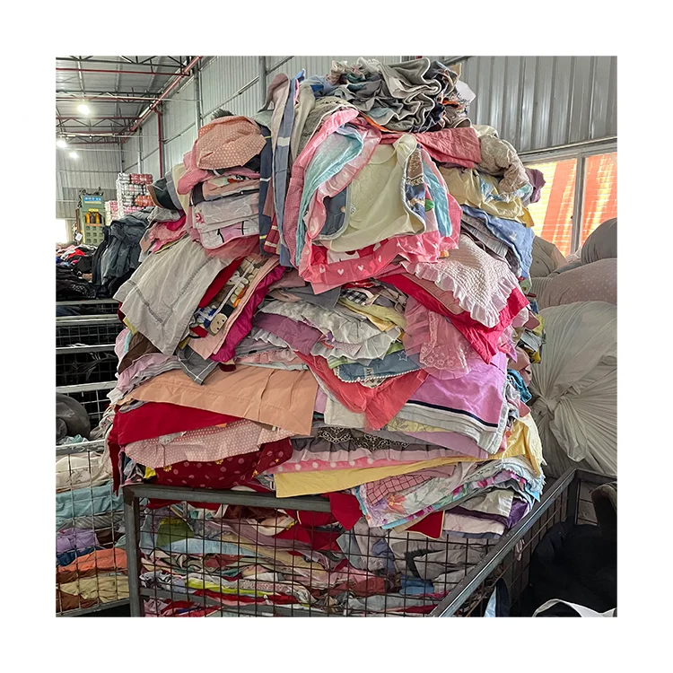 used pillowcase in bales thrift second hand bedsheets wholesale for reselling used clothes