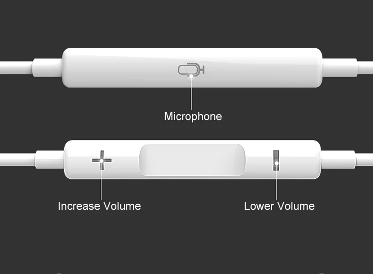 original quality headphones wholesale in-ear headphones for sport wired earphone for iphone 7/8 11 with mic pop up windows