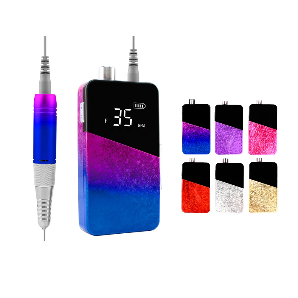 2021 New Arrival Electric Nail Drill 35000rpm Nail Drill Machine Electric Nail Manicure Pedicure Machine