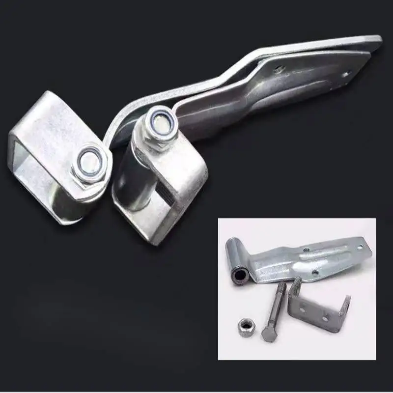 The factory supplies heavy-duty welded hinges, t-hinges, hinges for containers and chassis hinges in batches