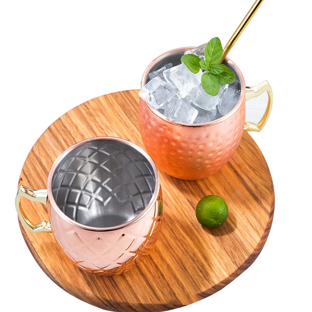 online Top Seller Shipping to USA New Arrivals Moscow Mule Copper Mugs Handcrafted Food Safe Pure Solid Copper Mugs