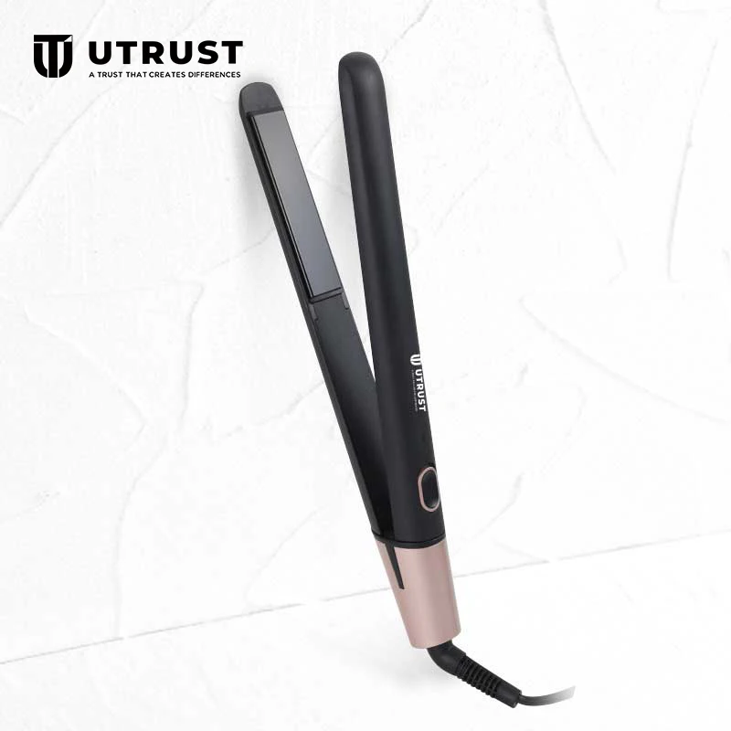 Пользовательские плоские утюги с частным ярлыком керамическая пластина покрытием утюжок для волос