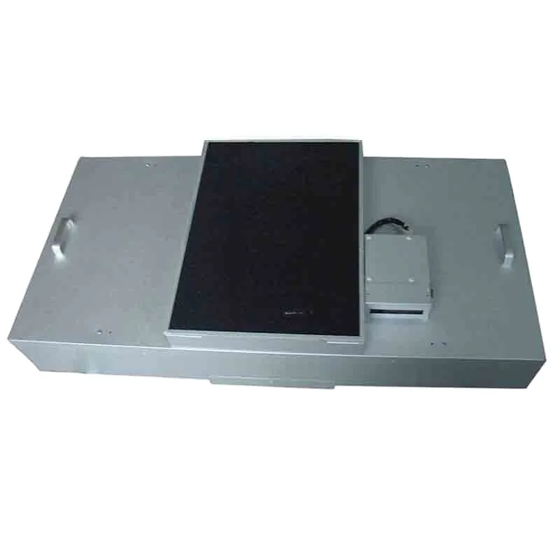 Low sound low profile MAC 10 cleanroom hepa fan filter unit