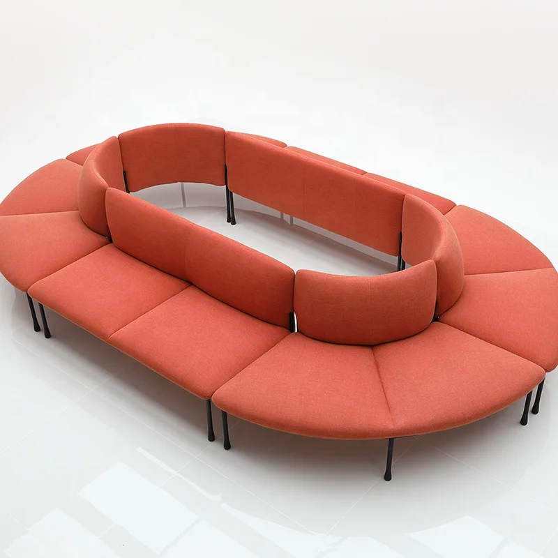 Waiting Room Seats Business Airport Seats Colorful Upholstered Sofa Reception Room Hospital Leisure Waiting Chairs