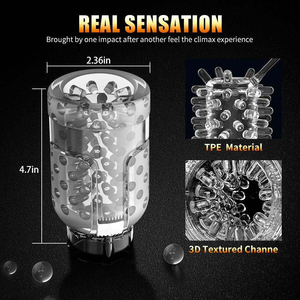 black cheetah powerful 9 modes Thrusting 9 modes Rotating man masturbation cup masturbating device with led display