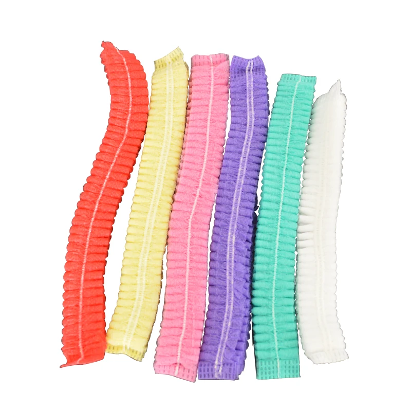 
cheap price products non woven mop caps manufacture disposable clip caps with different color 