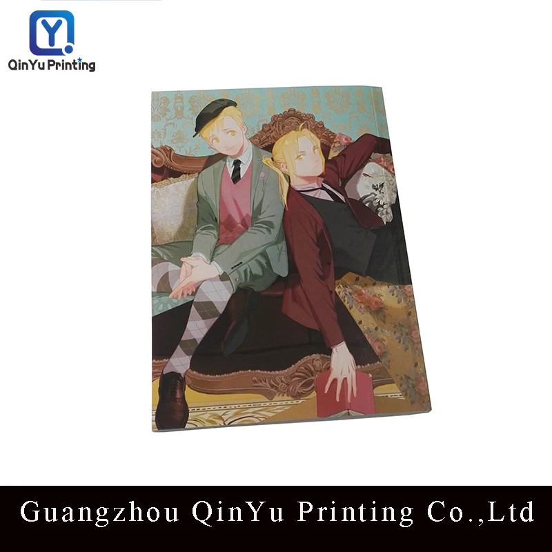 High Quality Wholesale Custom Anime Manga Comic Book Printing Service Anime Book Printing