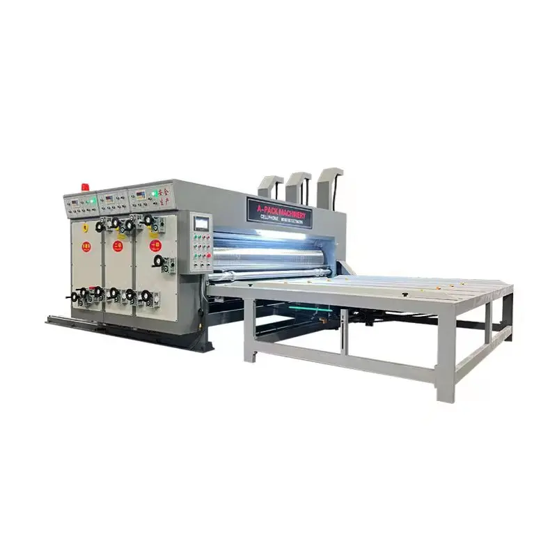 carton machinery carton box printing slotting die cutting machine
